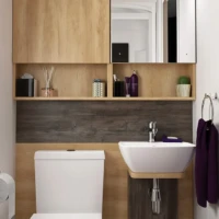Swift Bordeaux Washroom