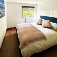 lodge bedroom two with double bed